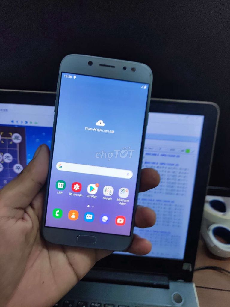 Samsung j7 pro ram 3/32 Android 9 full đẹp. Mua bán Điện thoại tại Quận Cầu Giấy Hà Nội được đăng bởi Ngo Tuan hình 1