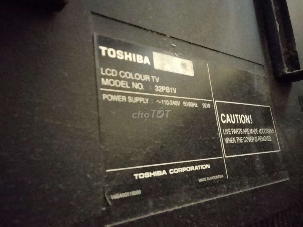 Tivi Toshiba 32PB1V. Mua bán Tivi, Âm thanh tại Quận 12 Tp Hồ Chí Minh được đăng bởi Na hình 1