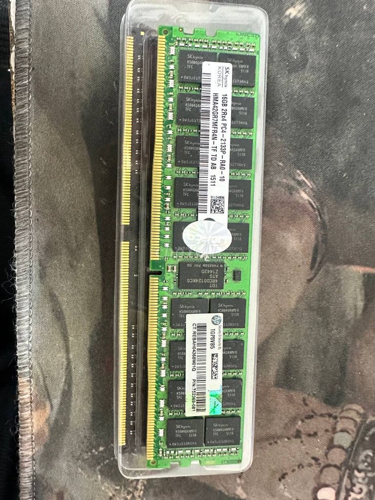 RAM SK Hynix DDR4 ECC 16GB. Mua bán Linh kiện (RAM, Card...) tại Huyện Phúc Thọ Hà Nội được đăng bởi chu minh quan hình 1