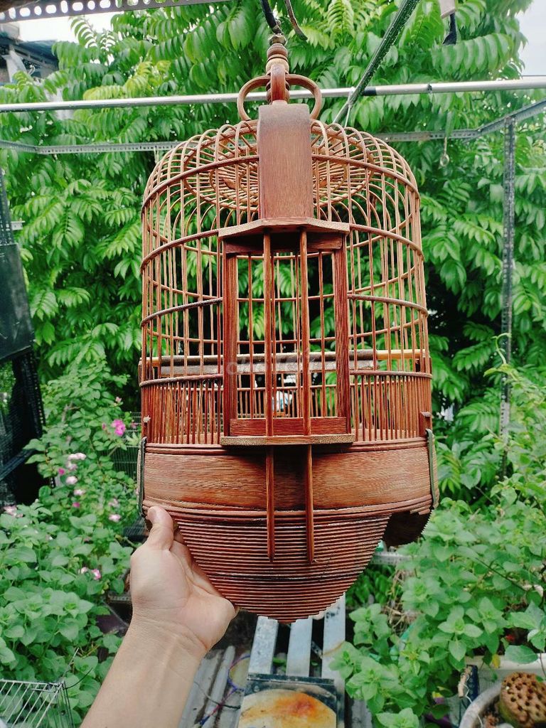 Lồng chim tre Nâu. Mua bán Phụ kiện, Thức ăn, Dịch vụ tại Quận 8 Tp Hồ Chí Minh được đăng bởi Trung hình 1