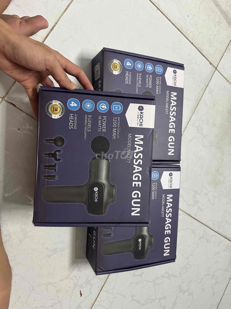 Máy massage Kachi MK377 Mới 100%. Mua bán Nội thất, đồ gia dụng khác tại Huyện Nhà Bè Tp Hồ Chí Minh được đăng bởi Hu Ton  hình 1