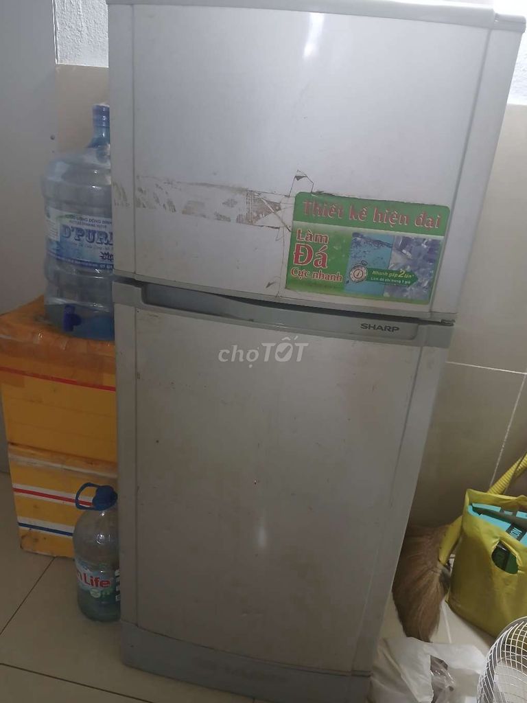 Tủ lạnh Sharp Trắng Cấp đông cũ. Mua bán Tủ lạnh tại Huyện Nhà Bè Tp Hồ Chí Minh được đăng bởi Võ Thị Ngọc Lan hình 1