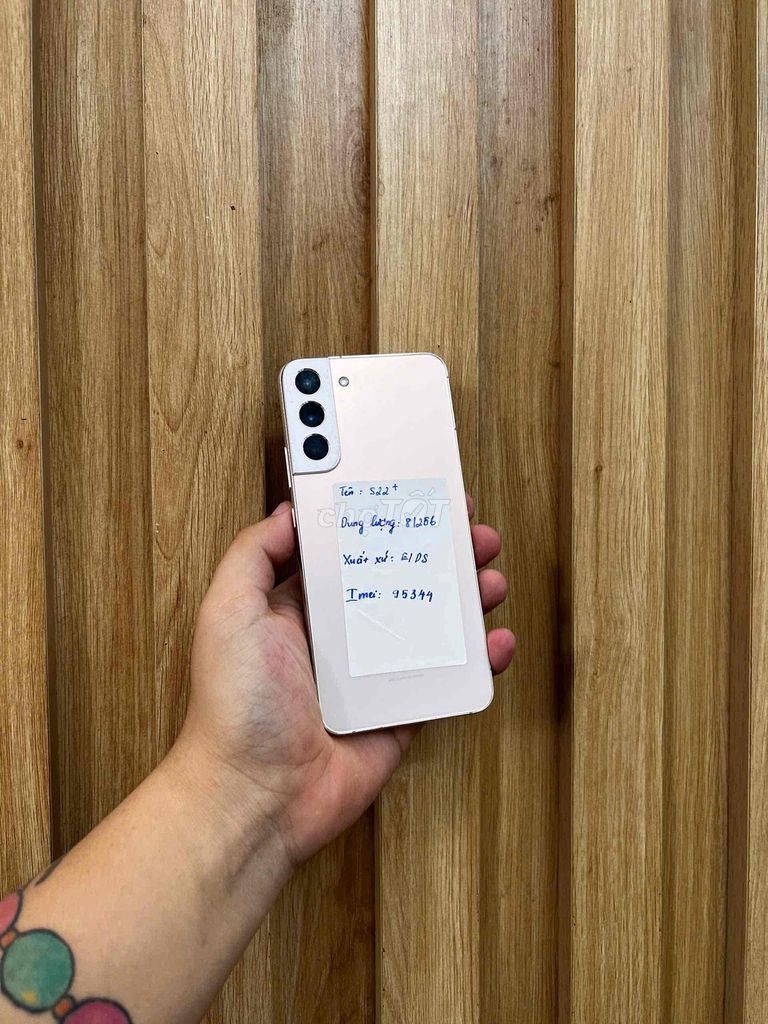 Samsung S22 Plus 256GB Hồng. Mua bán Điện thoại tại Quận Đống Đa Hà Nội được đăng bởi HaNoiMobile HT  hình 1