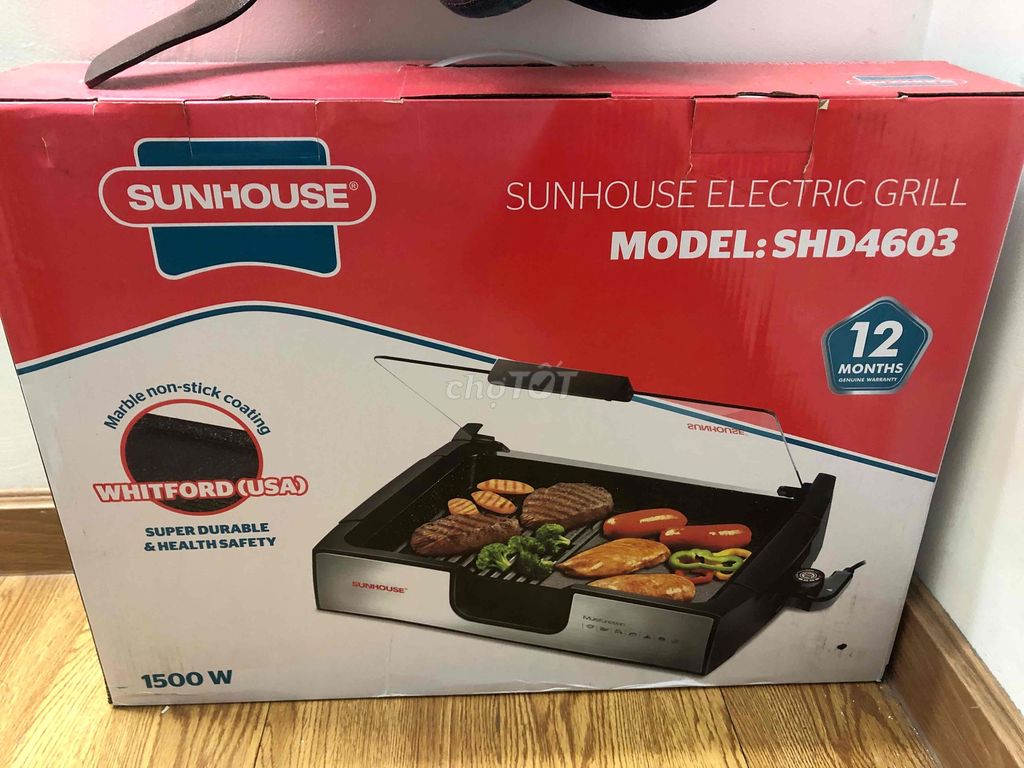 Bếp nướng điện SUNHOUSE SHD4603 Mới 95%. Mua bán Bếp, lò, đồ điện nhà bếp tại Quận 7 Tp Hồ Chí Minh được đăng bởi joo hình 1