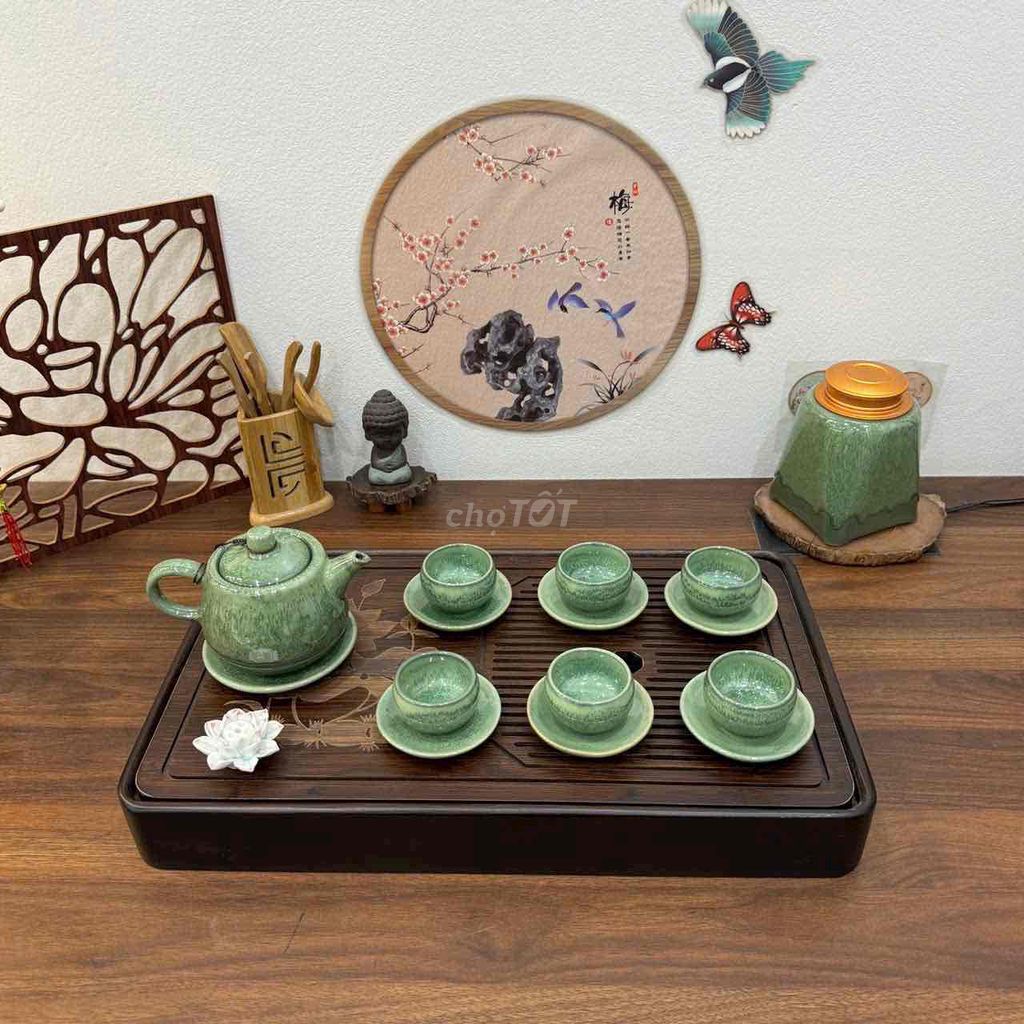 Bộ ấm men hoả biến. Mua bán Dụng cụ nhà bếp tại Huyện Gia Lâm Hà Nội được đăng bởi Thanh Hằng hình 1
