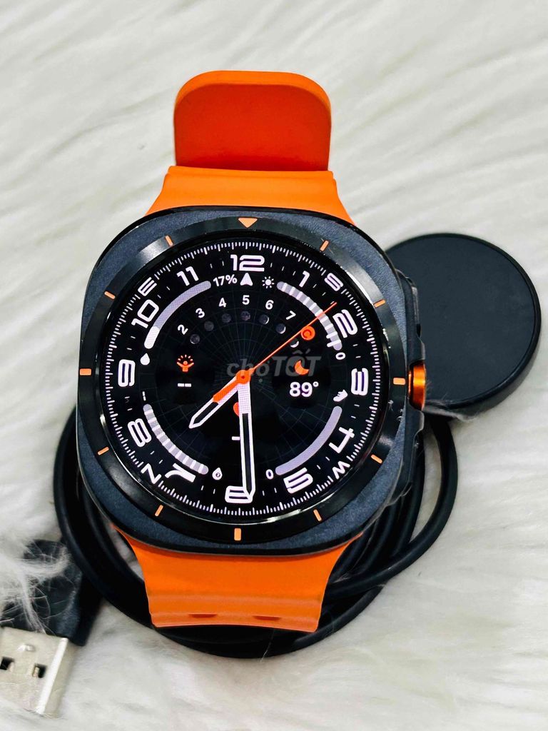 Samsung Watch Ultra 2024 Đen, Cam Mỹ. Mua bán Thiết bị đeo thông minh tại Quận Tân Phú Tp Hồ Chí Minh được đăng bởi Công nghệ di động Apple Watch Samsung Tai nghe hình 1