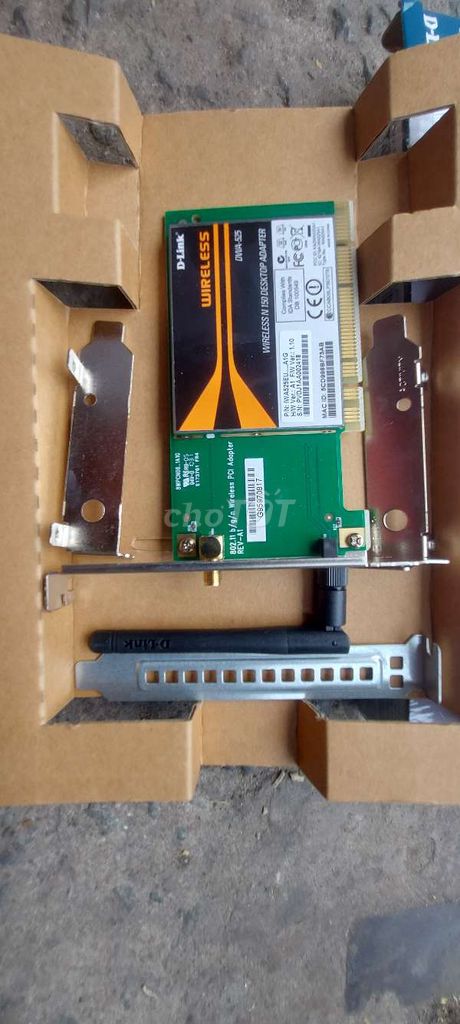 Thanh lý 10 card Wireless DLink DWA 525 150Mb new. Mua bán Linh kiện (RAM, Card...) tại Quận Tân Phú Tp Hồ Chí Minh được đăng bởi Hoang Kim hình 1