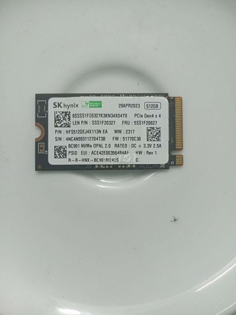 Sd 512g nvme 2242