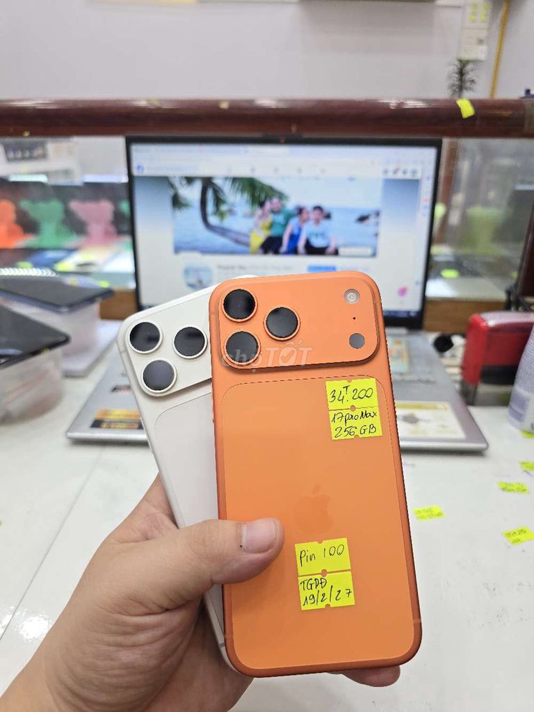 Apple Iphone 17 Pro Max 256GB - TOPZone_01/2027. Mua bán Điện thoại tại Thành phố Long Xuyên An Giang được đăng bởi Facebook Cầm Đồ Thúy Vân hình 1
