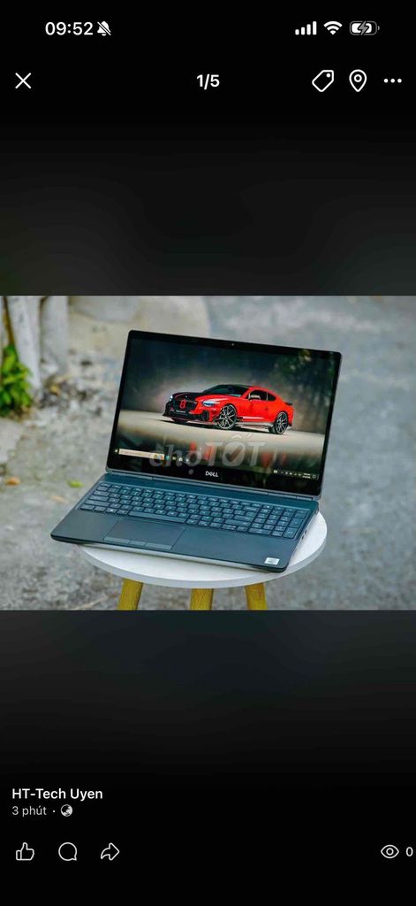 Dell Precision 7550 i7 Gen 10 16GB/512GB Like New. Mua bán Laptop tại Thành phố Biên Hòa Đồng Nai được đăng bởi Uyên Phạm hình 1
