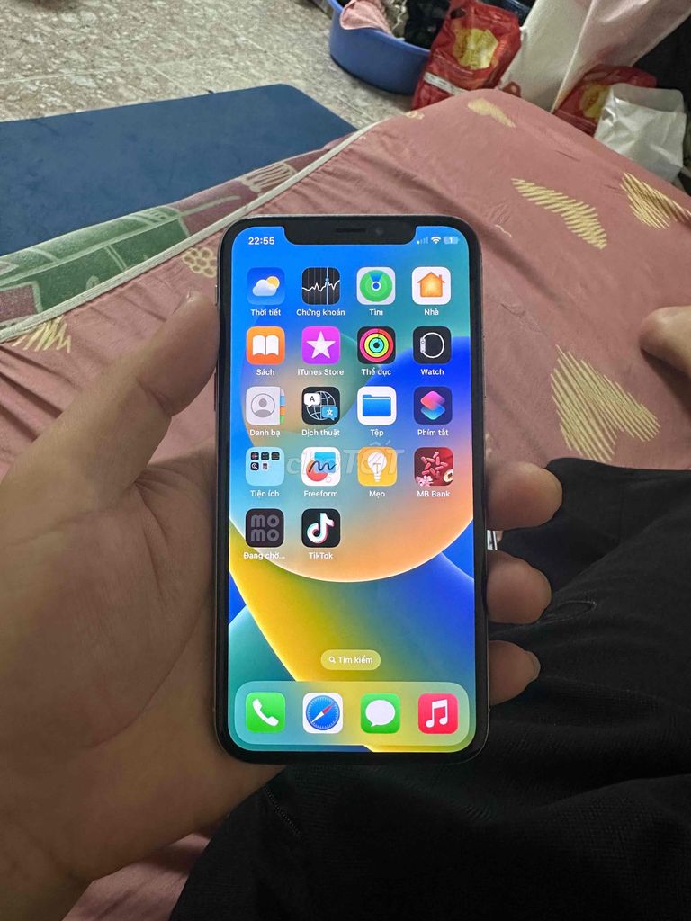 Apple iPhone X Bạc Mất loa rung. Mua bán Điện thoại tại Quận Hà Đông Hà Nội được đăng bởi Dũng darius hình 1