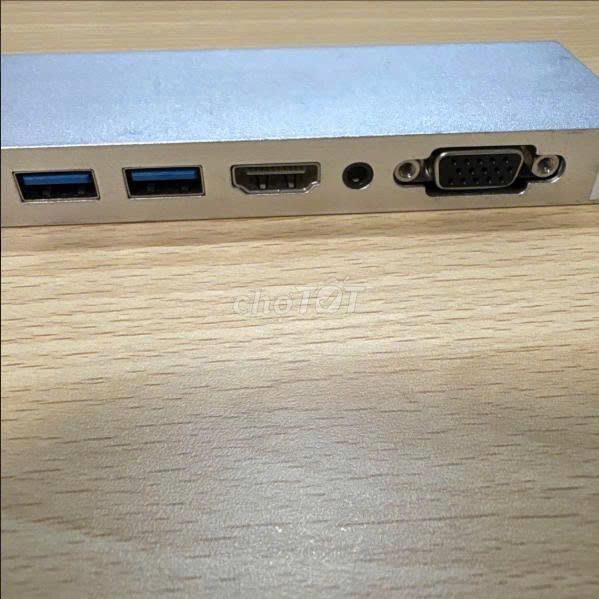 Cáp chuyển Type-C 7in1 USB/ HDMI/ VGA ,,,1GB. Mua bán Phụ kiện (Màn hình, Chuột...) tại Thành phố Rạch Giá Kiên Giang được đăng bởi Máy Tính Kiên Giang hình 1
