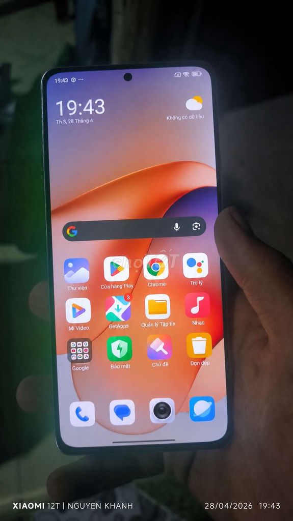 Xiaomi 12 Pro 12GB/256GB Xám. Mua bán Điện thoại tại Huyện Chợ Mới An Giang được đăng bởi nguyen khanh hình 1