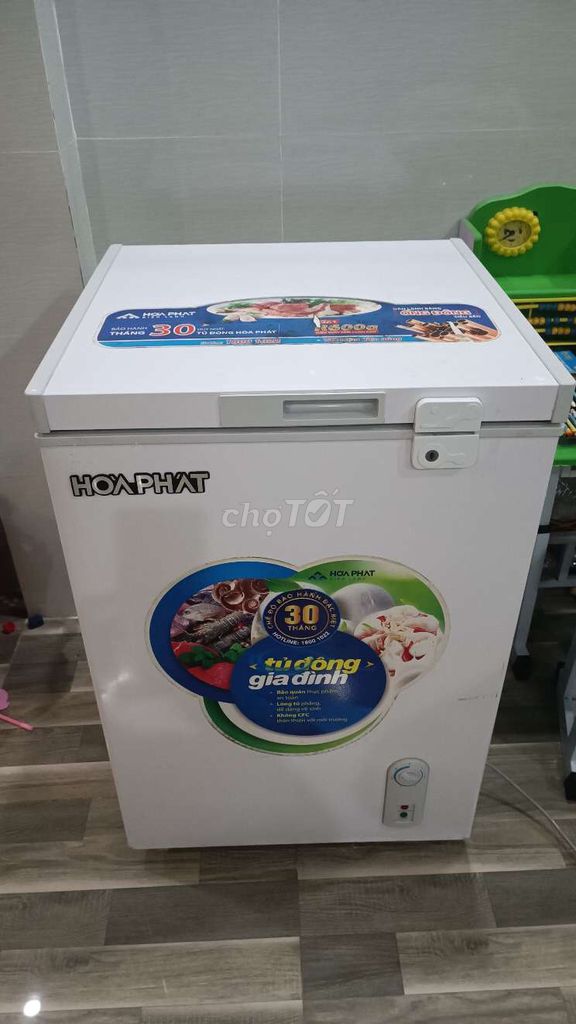 Tủ đông Hòa Phát 100l chỉ dùng  trữ sữa