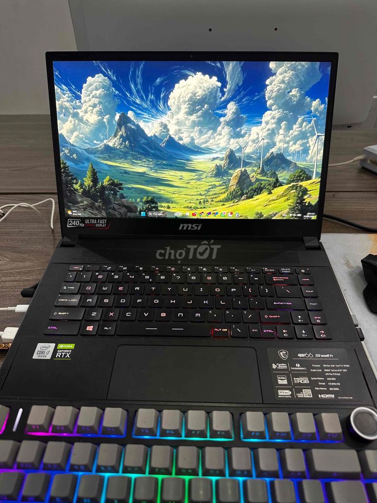 MSI Stealth GS66 RTX 2070 16GB/1TB Đen Còn Mới. Mua bán Laptop tại Quận Hà Đông Hà Nội được đăng bởi Chương hình 1