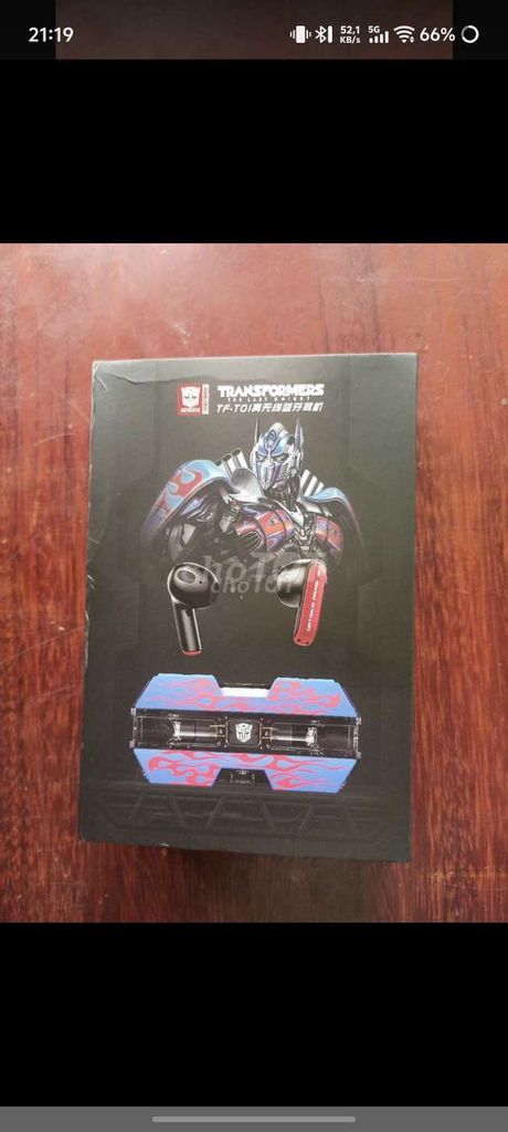 Tai nghe Transformers TF-T01 Bluetooth 5.3. Mua bán Tivi, Âm thanh tại Huyện Chợ Lách Bến Tre được đăng bởi Võ Minh Trí hình 1