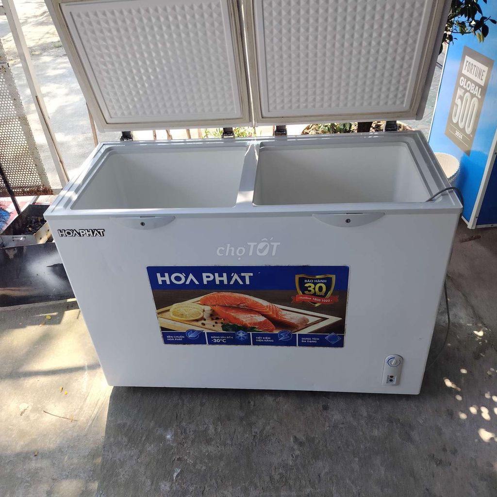 Tủ đông Hòa Phát 300 lít 2 ngăn. Mua bán Tủ lạnh tại Quận Liên Chiểu Đà Nẵng được đăng bởi Minh Huy  hình 1