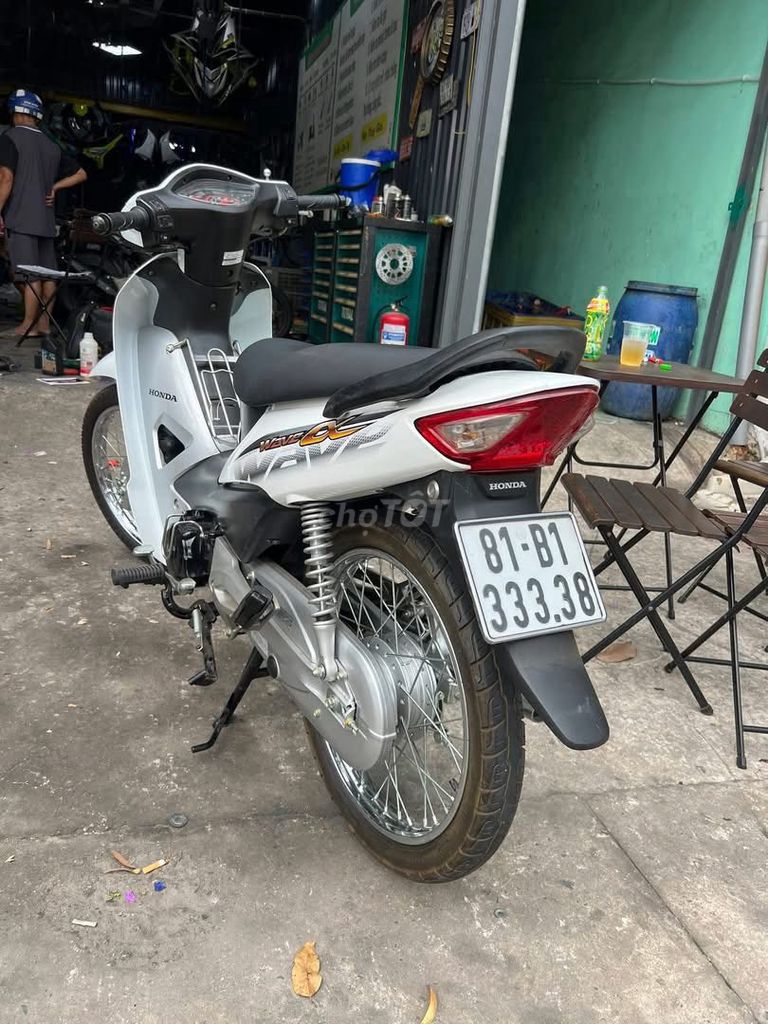 Honda Wave Trắng biển Vip 33338. Mua bán Xe máy tại Huyện Cái Bè Tiền Giang được đăng bởi Thầy Thời hình 4