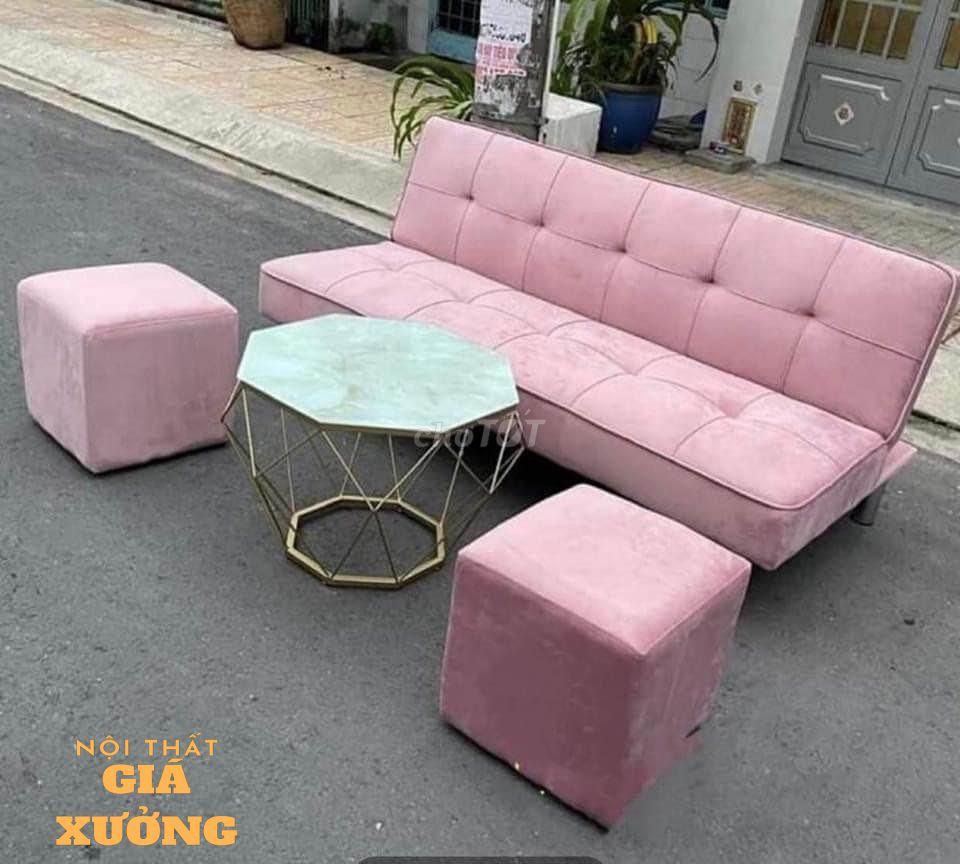 SOFA BED - NHUNG HỒNG PHẤN MIỄN SHIP