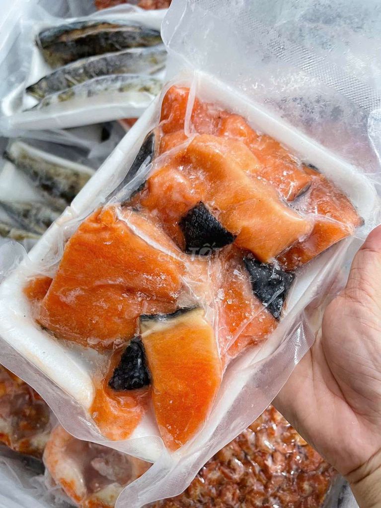 Cá hồi phile Nauy cắt khúc 1kg. Mua bán Đồ ăn, thực phẩm và các loại khác tại Quận Phú Nhuận Tp Hồ Chí Minh được đăng bởi Hà Nhi Cao hình 1