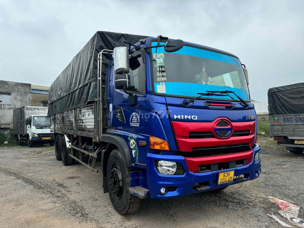 Hino 3 chân FL 15 tấn. Mua bán Xe tải, xe ben tại Huyện Chơn Thành Bình Phước được đăng bởi Xuan Tinh Do hình 5