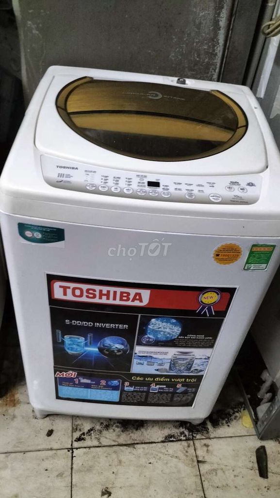 Máy giặt Toshiba 10kg còn đẹp