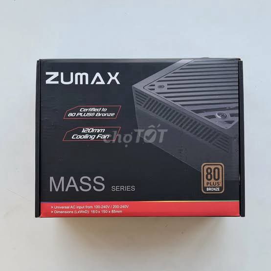 Nguồn máy tính ZUMAX 750W 80 PLUS Bronze lướt 99%. Mua bán Linh kiện (RAM, Card...) tại Huyện Đức Trọng Lâm Đồng được đăng bởi 27TN Đức Trọng hình 1