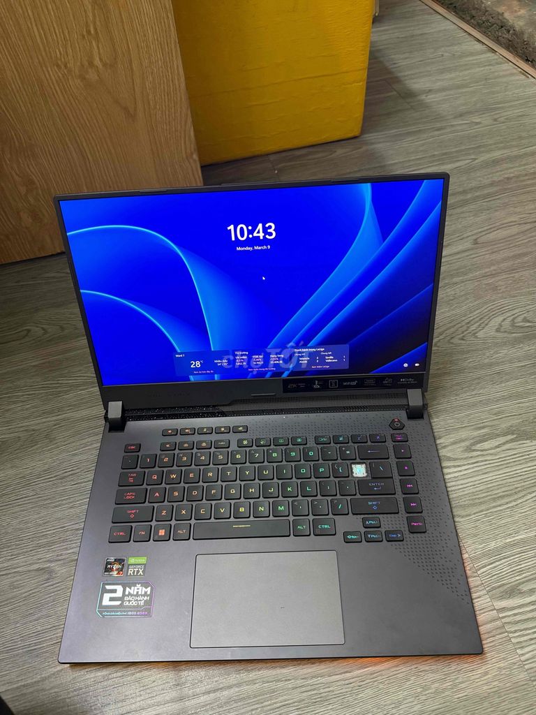 Asus Rog Strix G513RM-HQ055W Ryzen 7 16GB/512GB. Mua bán Laptop tại Quận 1 Tp Hồ Chí Minh được đăng bởi Meo Meo  hình 1