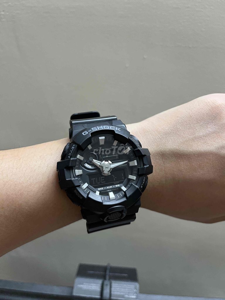 Pass đồng hồ G Shock GA-700-1BDR chính hãng