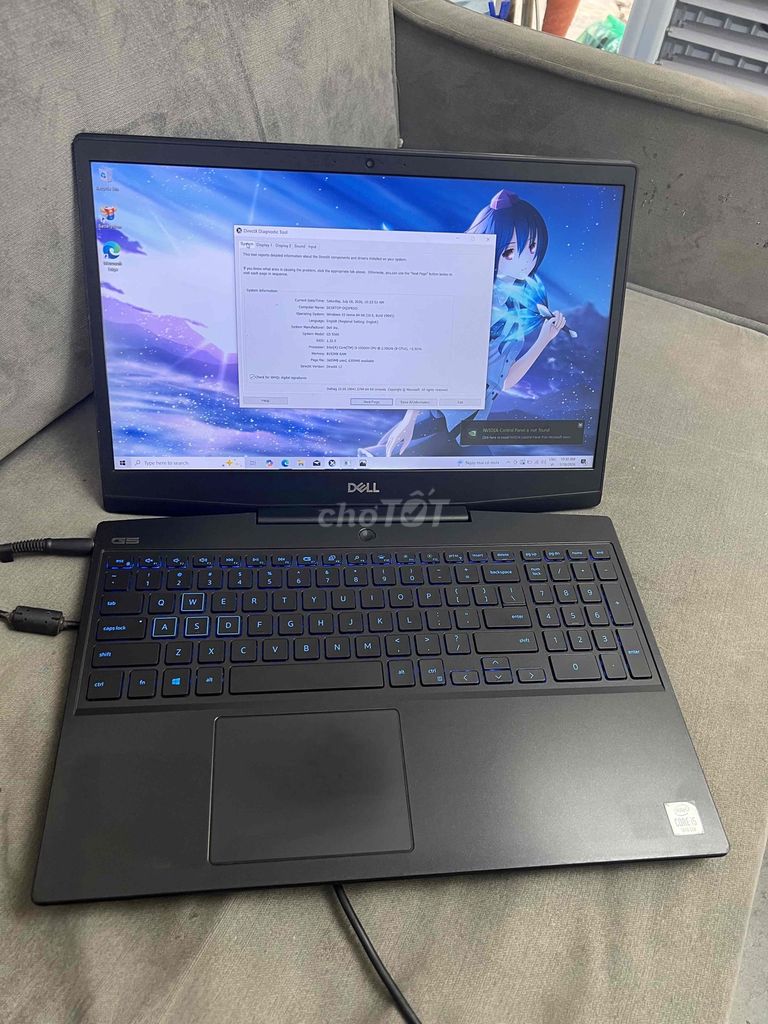 Dell G5 5500 i5-10300H 8GB/SSD 256GB GTX 1650 Ti. Mua bán Laptop tại Quận Đống Đa Hà Nội được đăng bởi HQ Computer hình 1