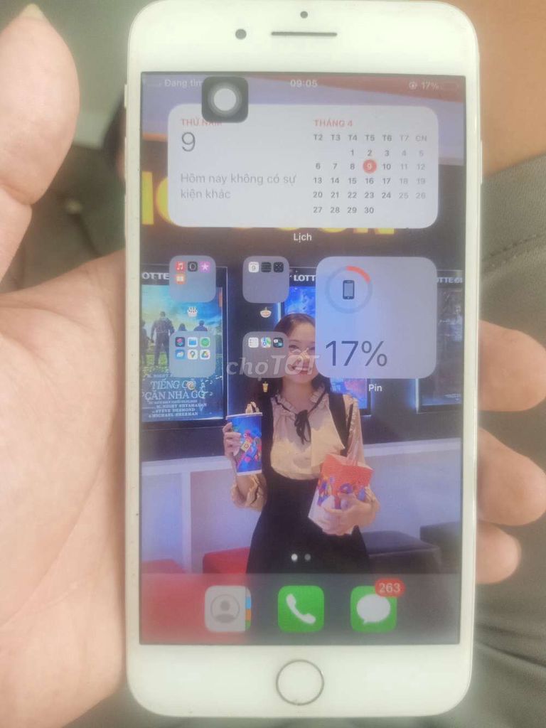 Apple iPhone 7 Plus 128GB Trắng. Mua bán Điện thoại tại Huyện Quốc Oai Hà Nội được đăng bởi tiến đạt hình 1