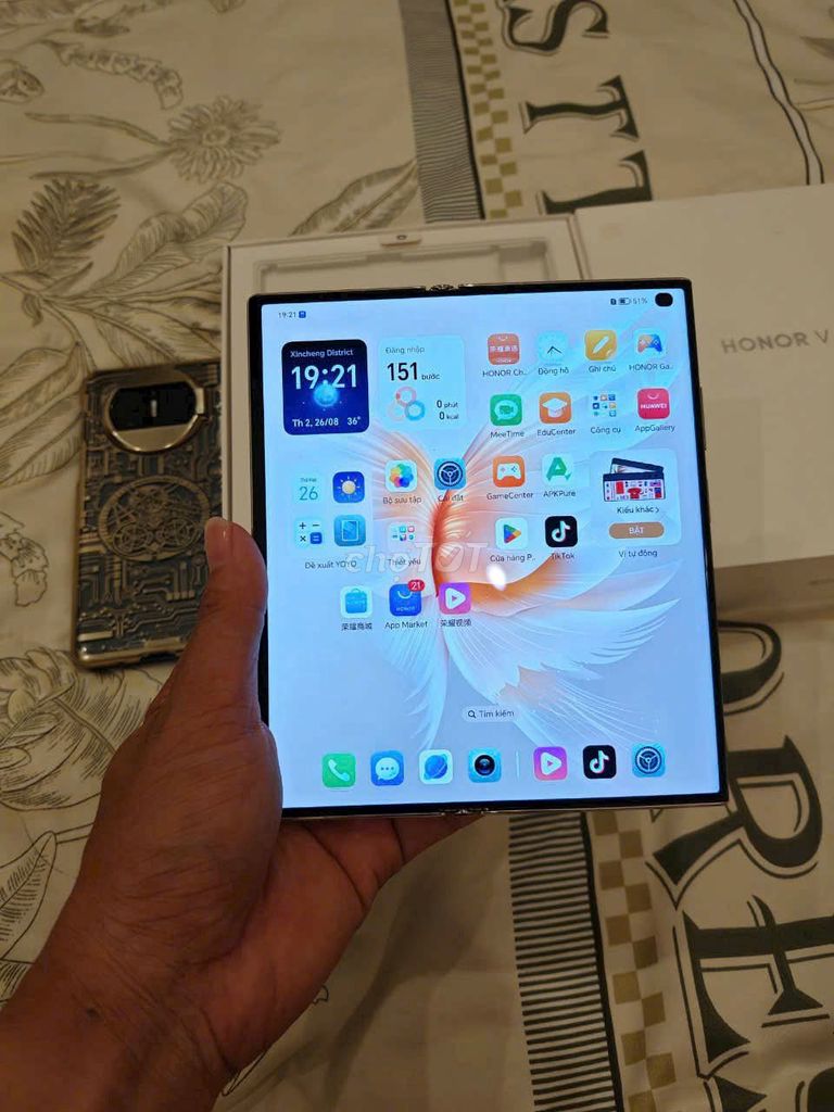 Honor V Purse 16GB/256GB Trắng. Mua bán Điện thoại tại Quận Đống Đa Hà Nội được đăng bởi San Dang hình 1