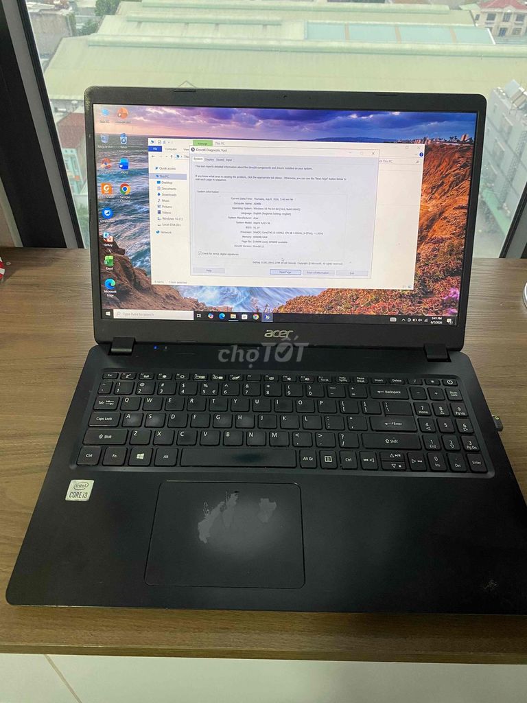 Acer Aspire A315-56 i3-1005G1 15.6 inch. Mua bán Laptop tại Thành phố Dĩ An Bình Dương được đăng bởi Anh  hình 1