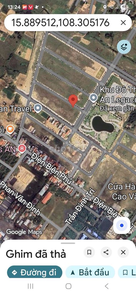 Chính chủ bán Lô đất Thanh Hà 1, Hội An hợp xây B thự, căn hộ cho thuê