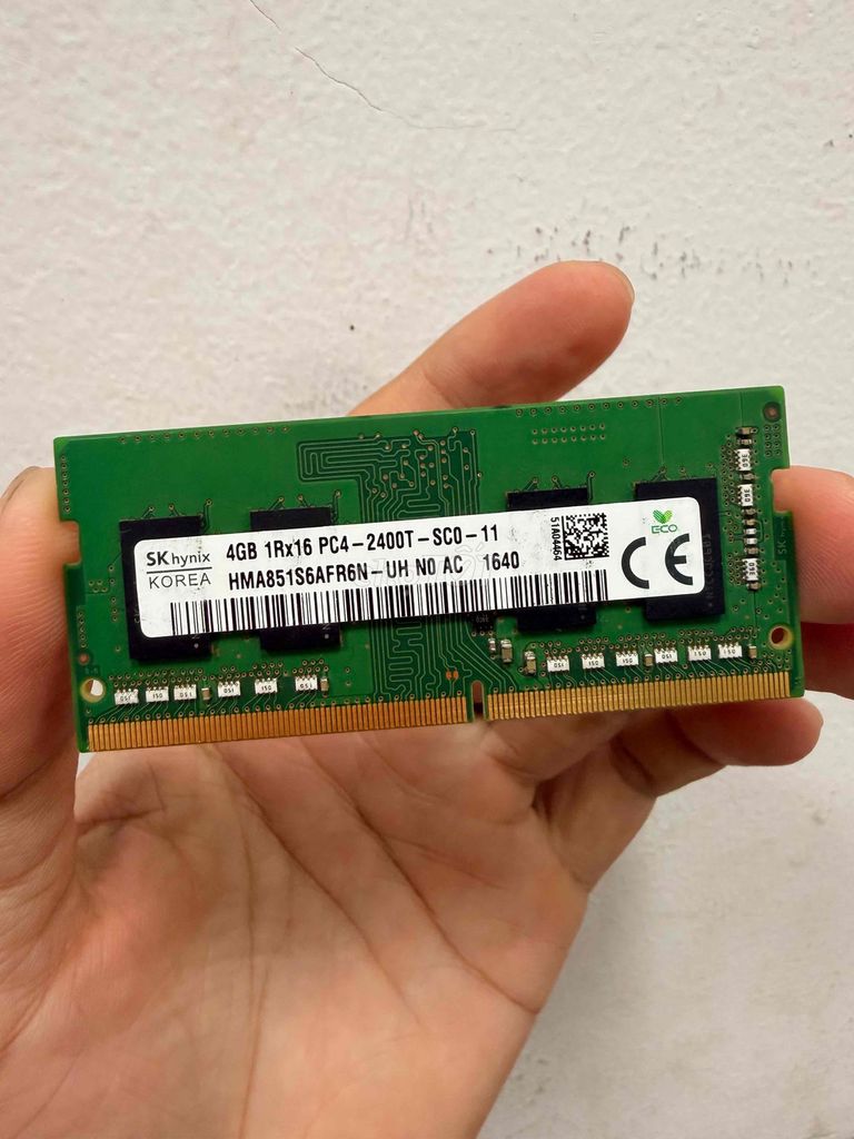 RAM SK Hynix 4GB DDR4 Buss 2400. Mua bán Linh kiện (RAM, Card...) tại Thành phố Phan Thiết Bình Thuận được đăng bởi Minh Phát hình 1