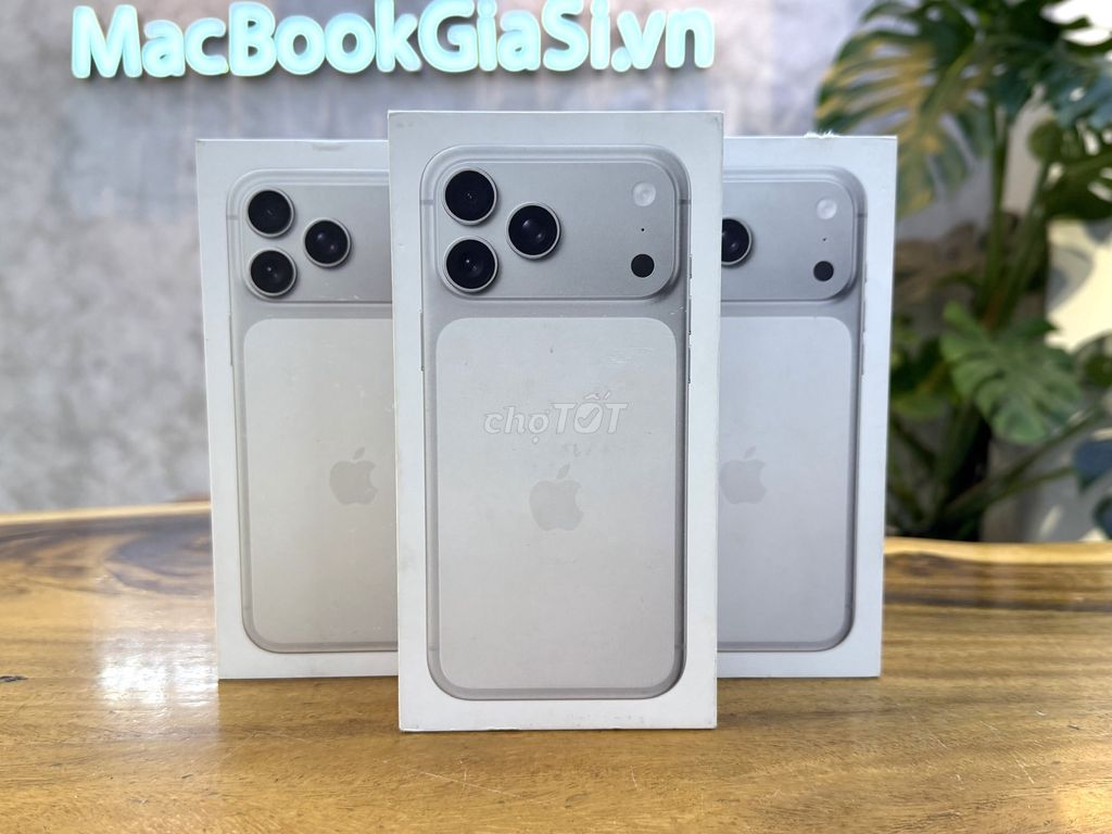 iPhone 17 Pro Max 512GB Silver Mới - Quốc tế LL/A. Mua bán Điện thoại tại Quận 1 Tp Hồ Chí Minh được đăng bởi MacBook Giá Sỉ hình 1