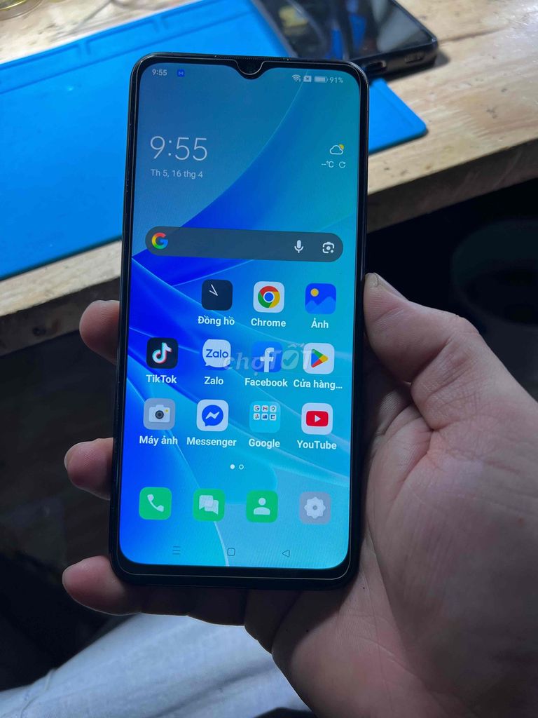 Oppo A77s ram 8g-256GB Đen. Mua bán Điện thoại tại Huyện Lộc Ninh Bình Phước được đăng bởi duy second hand hình 1