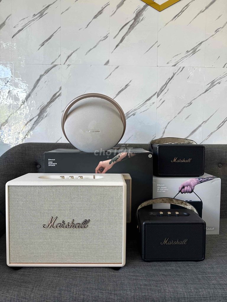 Loa Bluetooth Marshall Woburn 3 Ash Like new. Mua bán Tivi, Âm thanh tại Thành phố Nha Trang Khánh Hòa được đăng bởi Việt hình 1