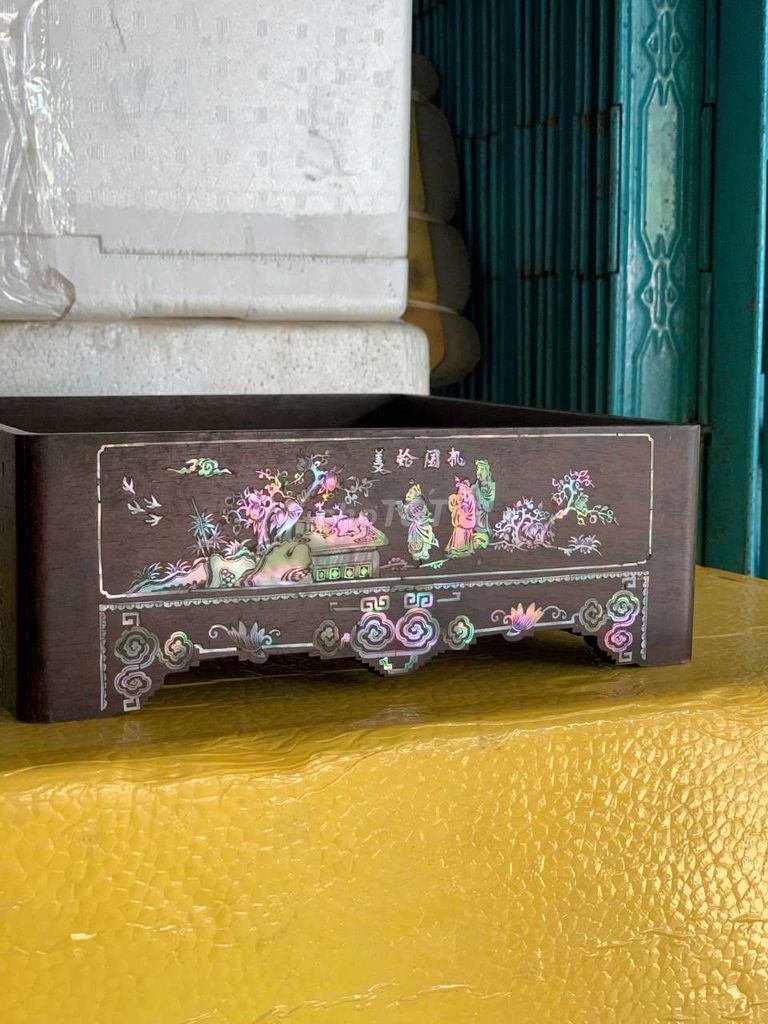 Khay cổ cẩn ốc xà cừ. Mua bán Đồ sưu tầm, đồ cổ tại Thành phố Sa Đéc Đồng Tháp được đăng bởi Phương  hình 1