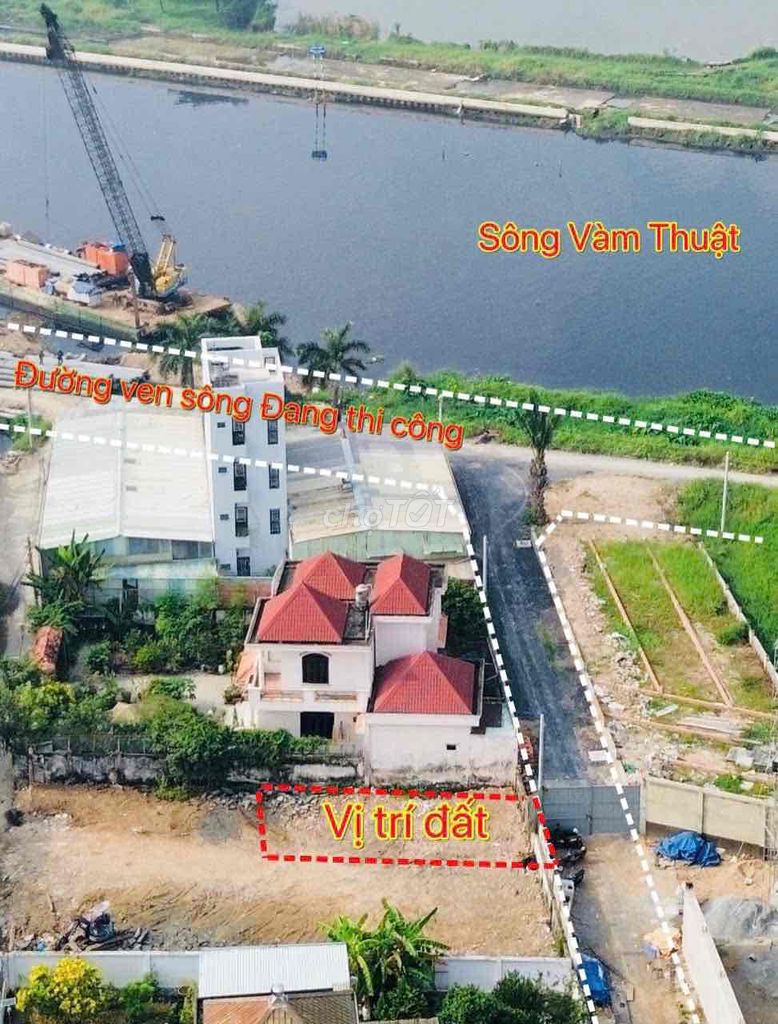 🟥🟥 BÁN ĐẤT - 1/ SÔNG VÀM THUẬT AN PHÚ ĐÔNG Q12 - GIÁP GÒ VẤP