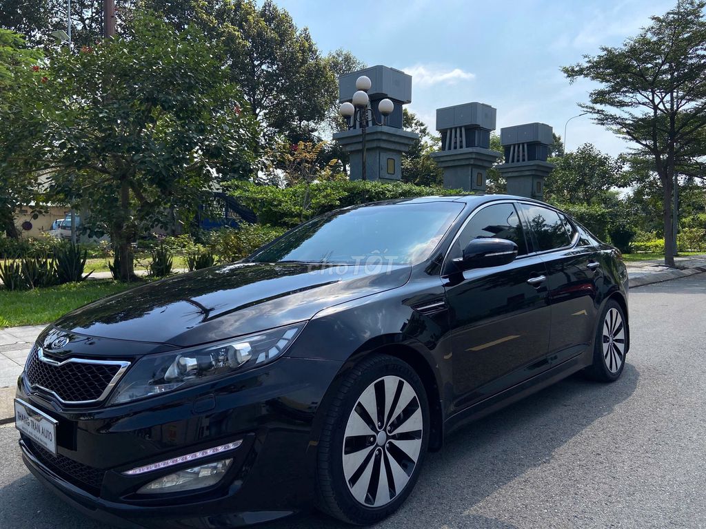 Kia Optima 2012 màu đen. Mua bán Ô tô tại Thành phố Thuận An Bình Dương được đăng bởi Thắng Trần Auto hình 6