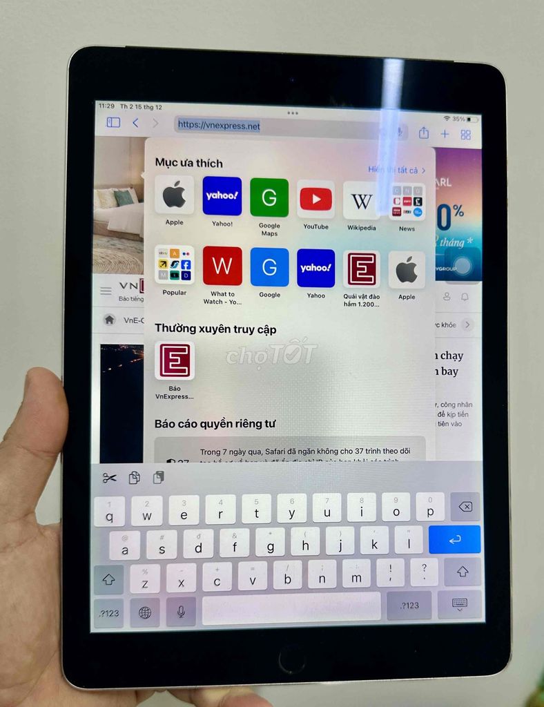 Apple iPad Air 2 Xám 16GB. Mua bán Máy tính bảng tại Thành phố Cà Mau Cà Mau được đăng bởi Trần Ngọc Phú  hình 1