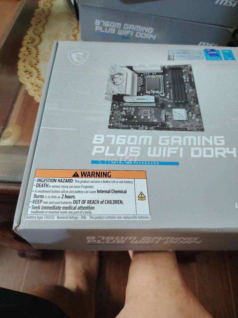 Bo mạch chủ MSI B760M Gaming Plus Wifi D4 Mới. Mua bán Linh kiện (RAM, Card...) tại Huyện Đông Anh Hà Nội được đăng bởi Tùng hình 1
