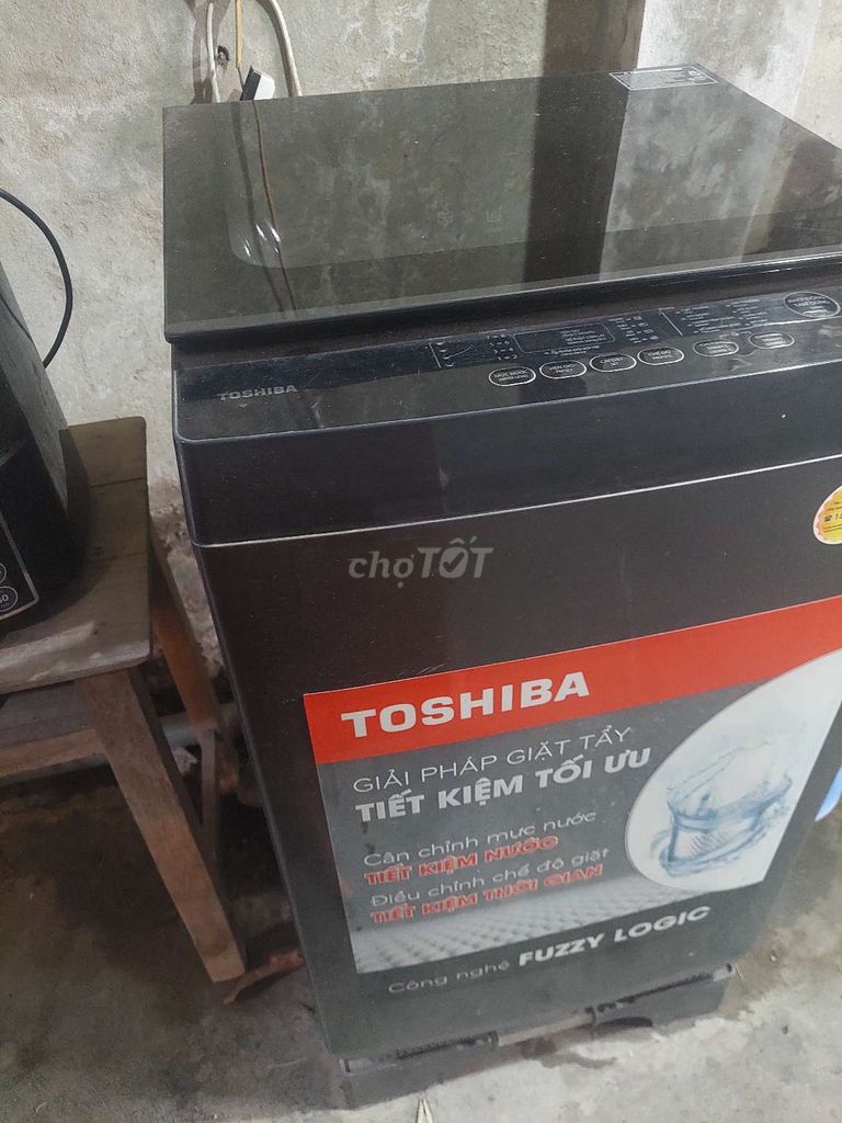 Máy giặt Toshiba 8kg Đen. Mua bán Máy giặt tại Quận Tây Hồ Hà Nội được đăng bởi Mr Việt hình 1