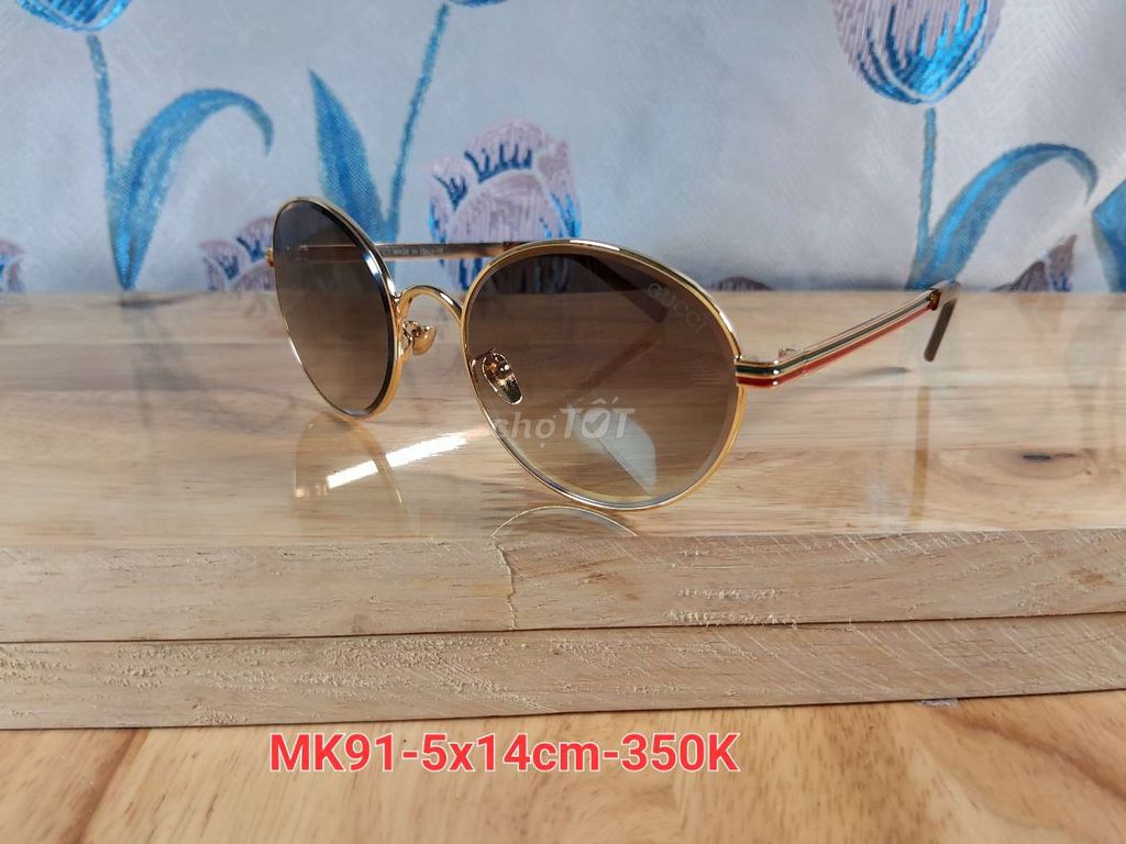 Mắt kính Gucci MK91 mạ vàng