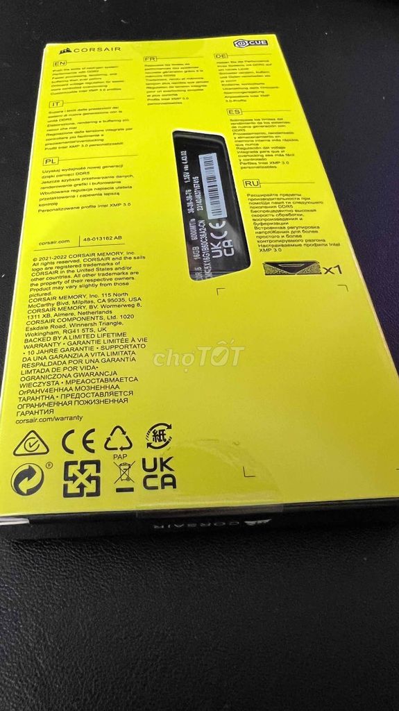 RAM Corsair Vengeance DDR5. Mua bán Linh kiện (RAM, Card...) tại Thành phố Đà Lạt Lâm Đồng được đăng bởi Tram Ong hình 1