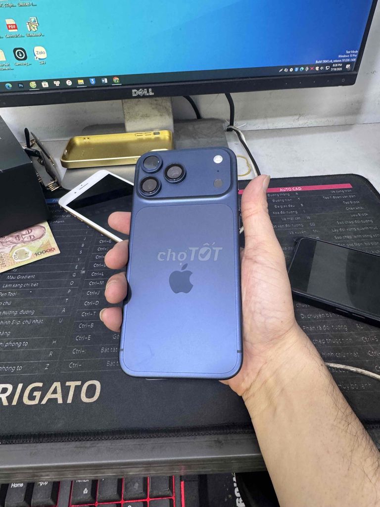 Apple iPhone 17 Pro Max 256GB Xanh. Mua bán Điện thoại tại Quận Lê Chân Hải Phòng được đăng bởi Phuong hình 1