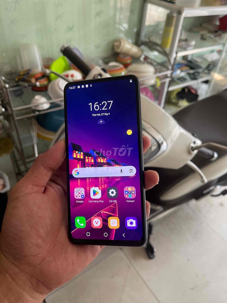 Vsmart Active 3 64GB Xanh. Mua bán Điện thoại tại Thành phố Biên Hòa Đồng Nai được đăng bởi LUCAS 6868 hình 1