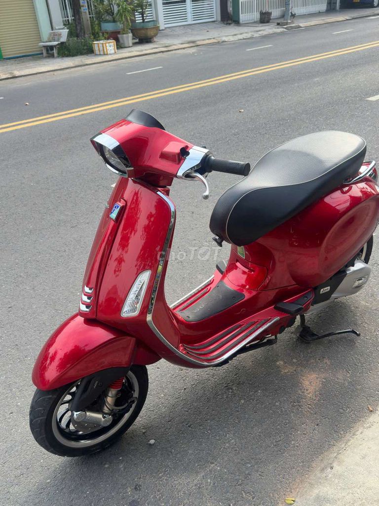 Piaggio Vespa Sprint Đỏ 7576 km. Mua bán Xe máy tại Thành phố Tây Ninh Tây Ninh được đăng bởi Diệt Thuốc TN hình 2