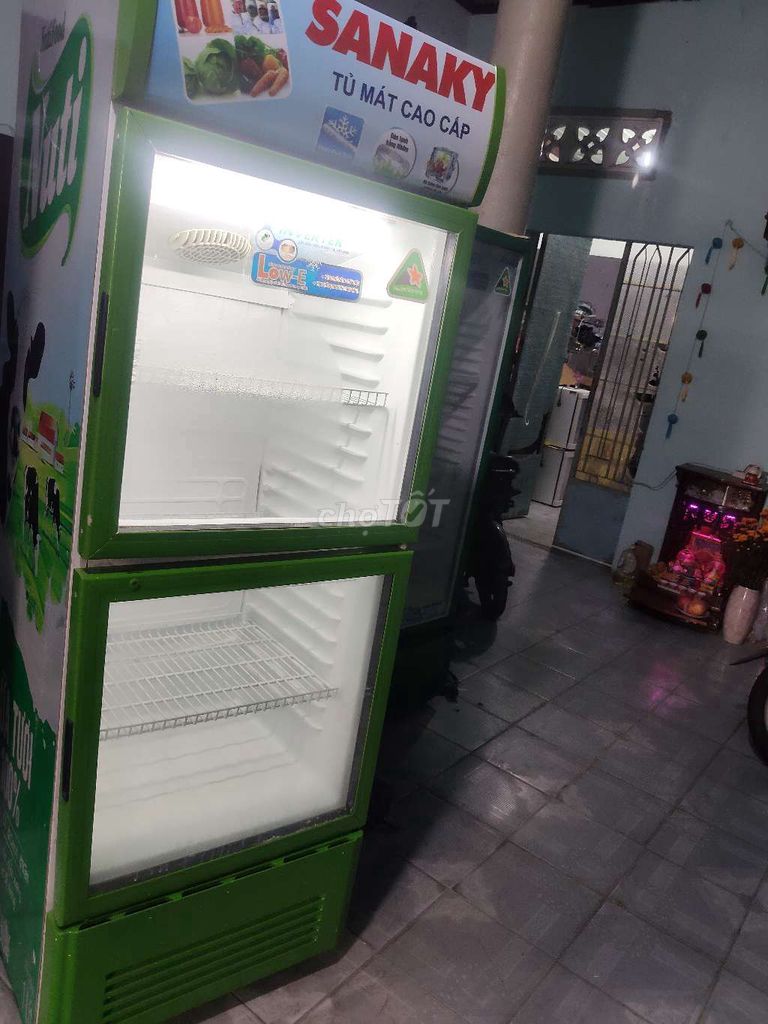 Tủ mát Sanaky 350L Xanh lá. Mua bán Tủ lạnh tại Huyện Hóc Môn Tp Hồ Chí Minh được đăng bởi long hình 1